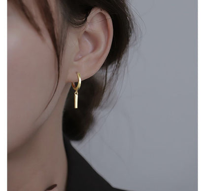 Bar Alloy Dangle Earring SpreePicky