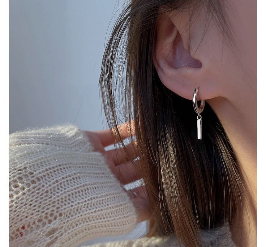 Bar Alloy Dangle Earring SpreePicky