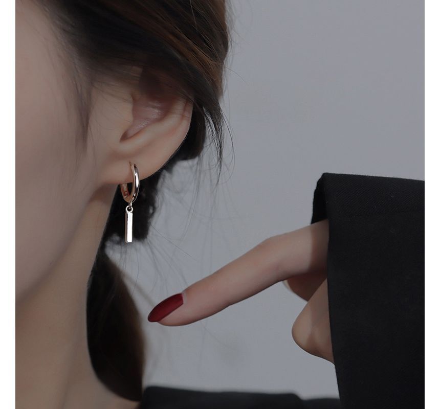 Bar Alloy Dangle Earring SpreePicky