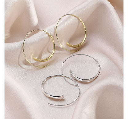 Oval Alloy Earring SpreePicky