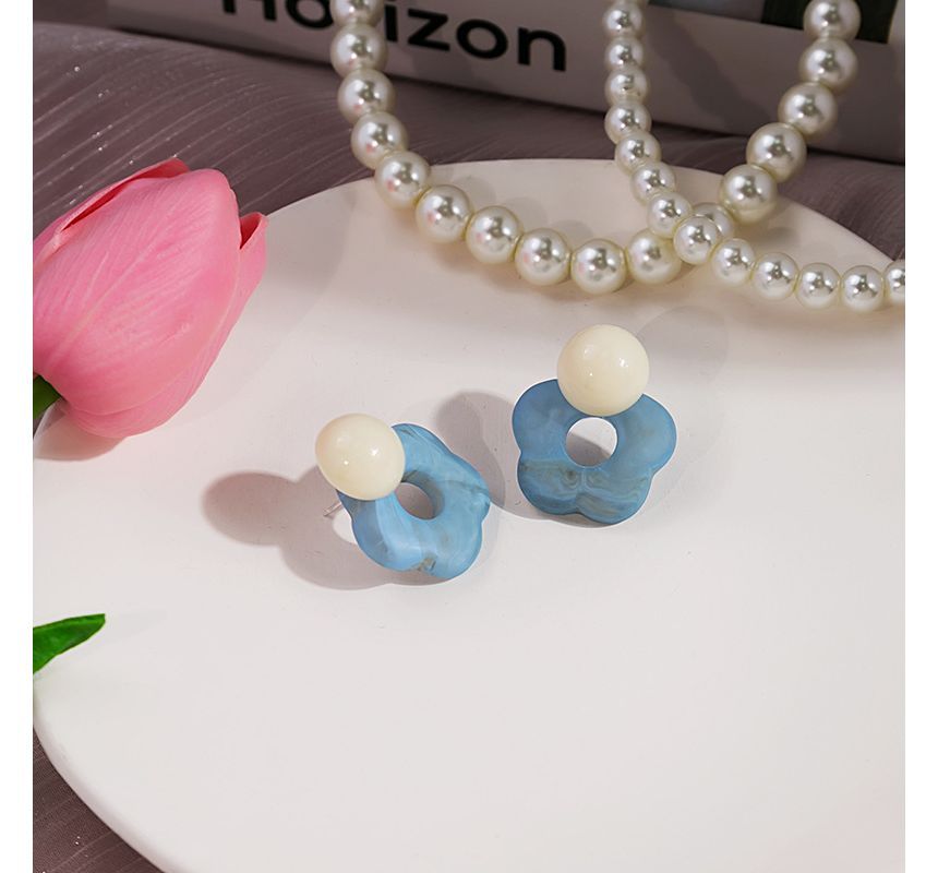 Flower Resin Earring SpreePicky