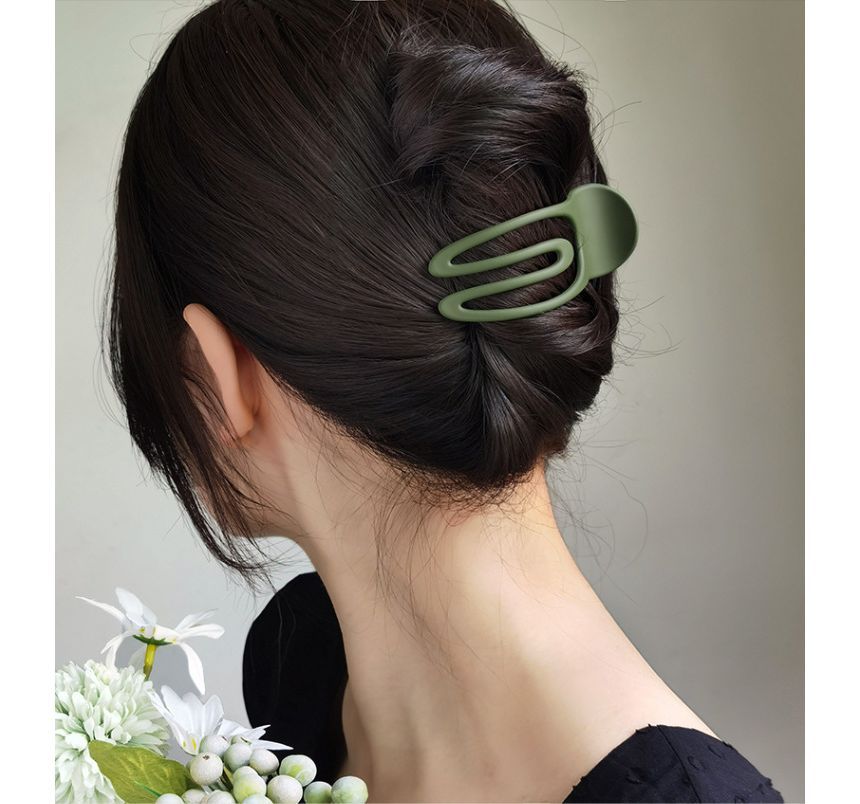 Plain Acrylic Hair Clip SpreePicky