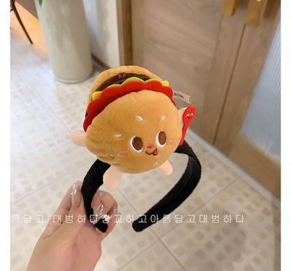 Cartoon Fast Food Chenille Headband SpreePicky