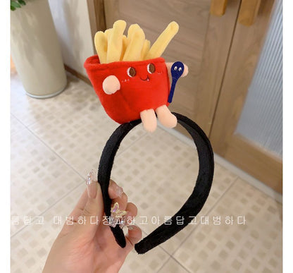 Cartoon Fast Food Chenille Headband SpreePicky