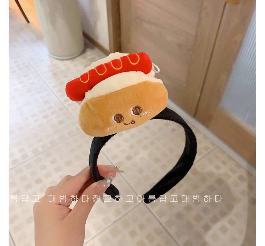 Cartoon Fast Food Chenille Headband SpreePicky