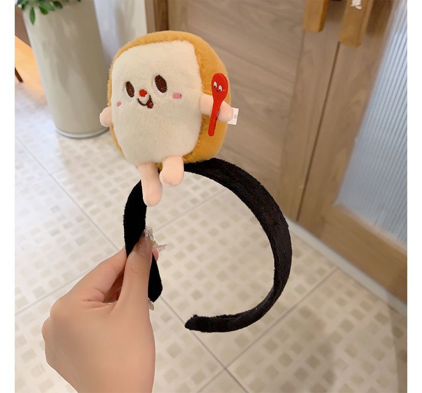 Cartoon Fast Food Chenille Headband SpreePicky