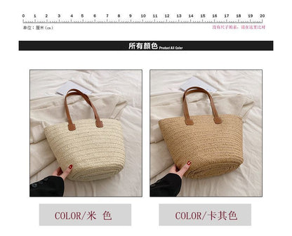 Straw Basket Shoulder Bag SpreePicky