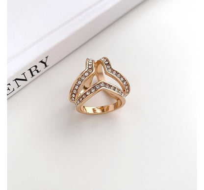 Faux Pearl Alloy Scarf Ring SpreePicky