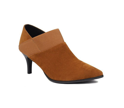 Pointy Toe High Heel Ankle Boots SpreePicky