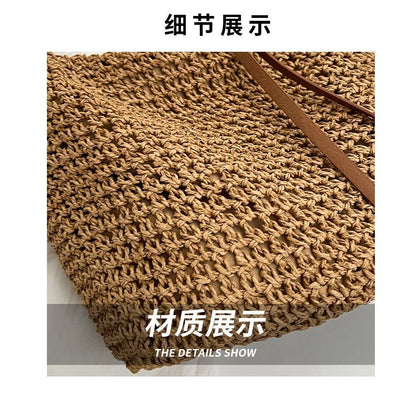 Straw Bucket Bag SpreePicky