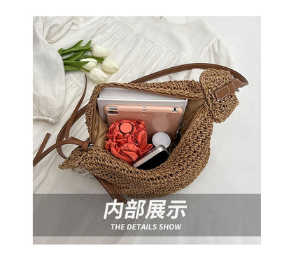 Straw Bucket Bag SpreePicky