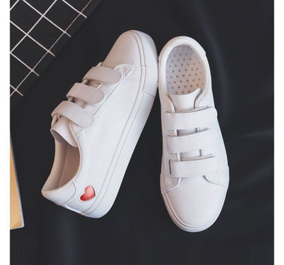 Heart Adhesive Strap Sneakers SpreePicky