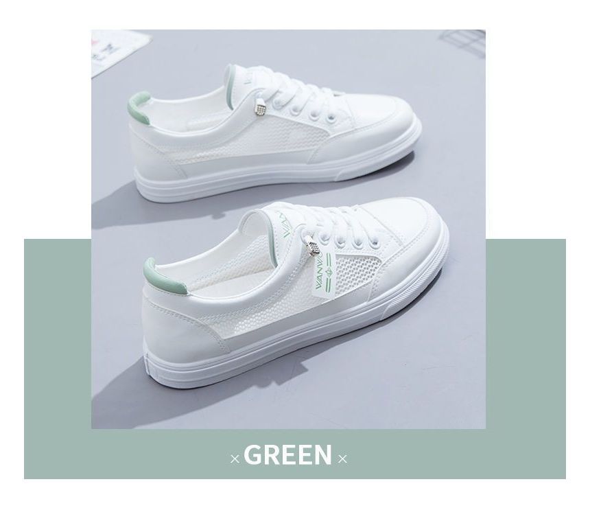 Panel Mesh Sneakers SpreePicky