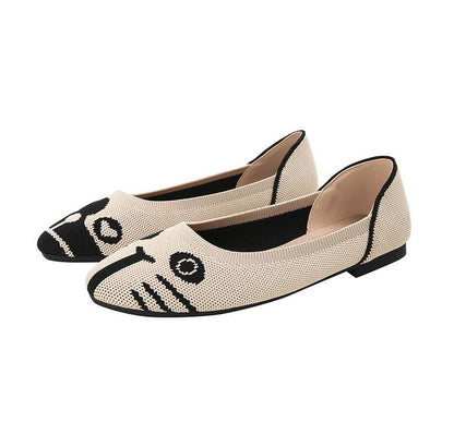 Cartoon Print Flats SpreePicky