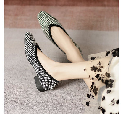 Chunky Heel Pumps SpreePicky