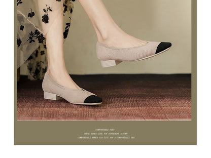 Chunky Heel Pumps SpreePicky