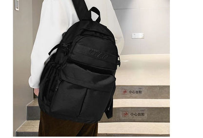 Buckle Nylon Backpack mySite