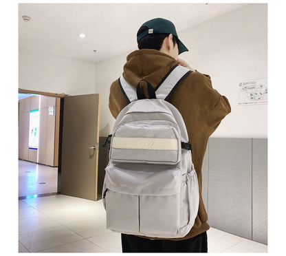 Buckle Nylon Backpack mySite