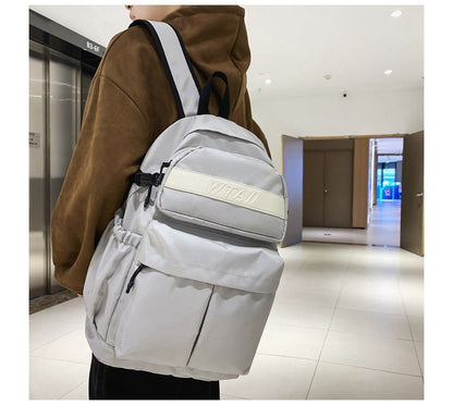 Buckle Nylon Backpack mySite