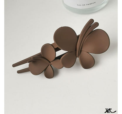 Matte Butterfly Resin Hair Clip SpreePicky