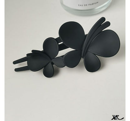 Matte Butterfly Resin Hair Clip SpreePicky