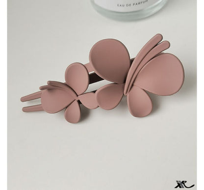 Matte Butterfly Resin Hair Clip SpreePicky