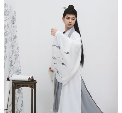 Traditional Chinese Costume Embroidered Robe / Long SpreePicky