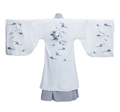 Traditional Chinese Costume Embroidered Robe / Long SpreePicky