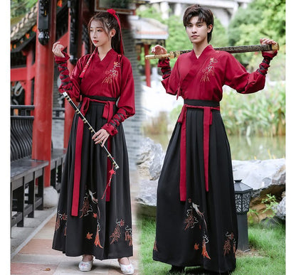 Couple Matching Traditional Chinese Costume Set: Long SpreePicky