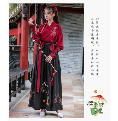 Couple Matching Traditional Chinese Costume Set: Long SpreePicky