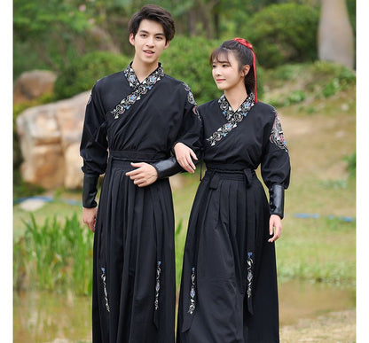 Couple Matching Traditional Chinese Costume Long SpreePicky