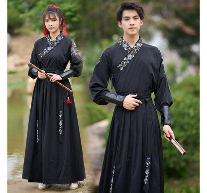 Couple Matching Traditional Chinese Costume Long SpreePicky