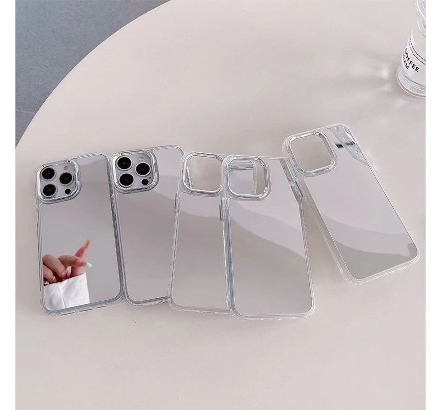 Mirrored Phone Case - iPhone 14 Pro Max / 14 Pro / 14 Max / 14 / 13 Pro Max / 13 Pro / 13 / 13 mini / 12 Pro Max / 12 Pro / 12 / 12 mini / 11 Pro Max / 11 Pro / 11 / SE / XS Max / XS / XR / X / 8 / 8 Plus / 7 / 7 Plus SpreePicky