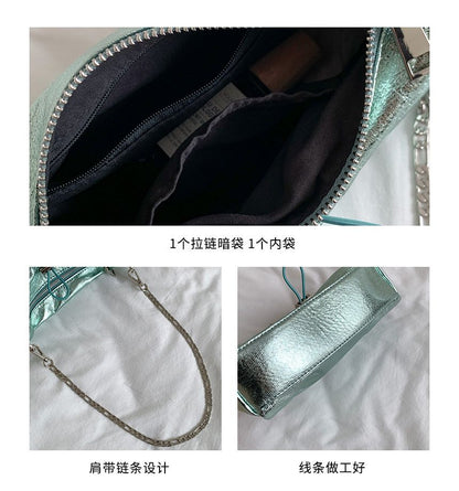 Chain Strap Drawstring Shoulder Bag SpreePicky