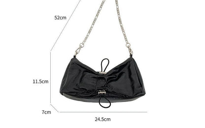 Chain Strap Drawstring Shoulder Bag SpreePicky