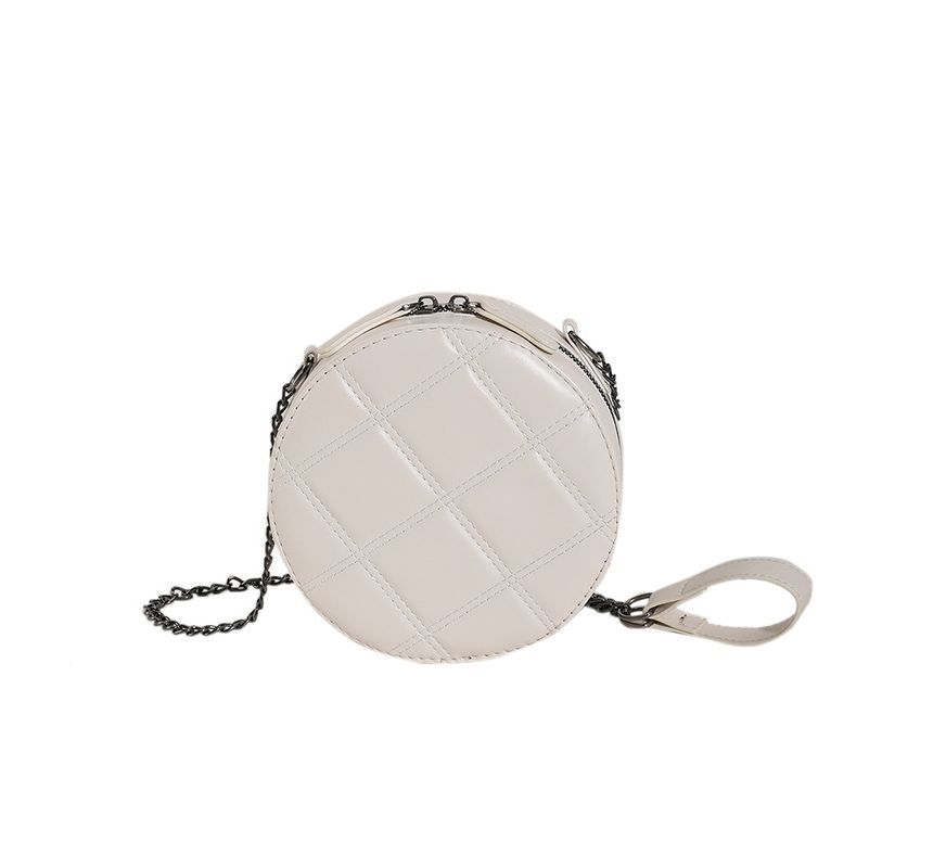 Quilted Round Crossbody Bag SpreePicky