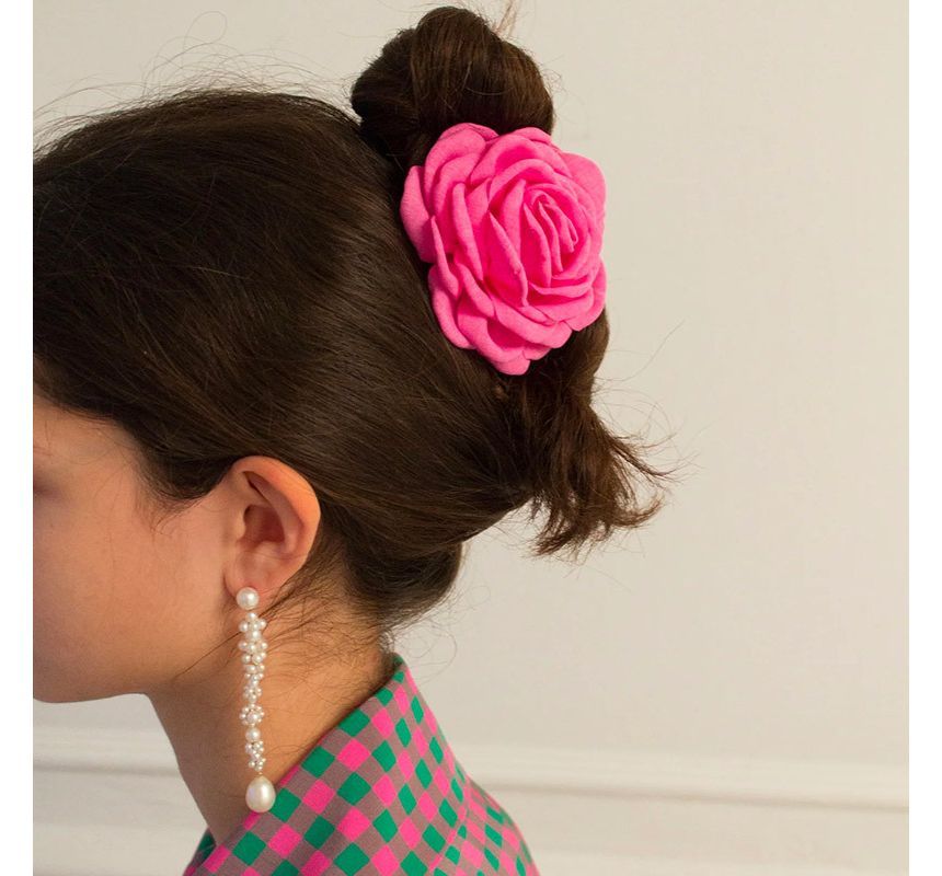 Floral Fabric Hair Clamp (various designs) SpreePicky