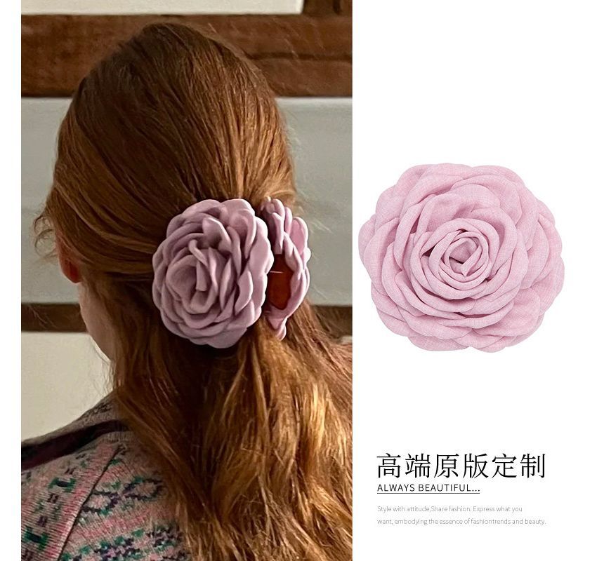 Floral Fabric Hair Clamp (various designs) SpreePicky