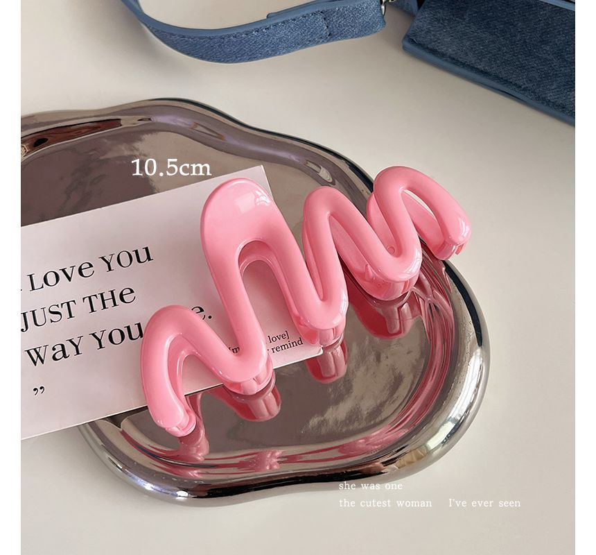 Curve Acrylic Hair Clamp SpreePicky