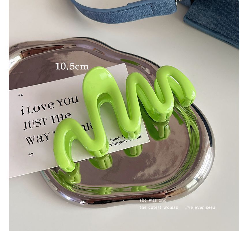 Curve Acrylic Hair Clamp SpreePicky