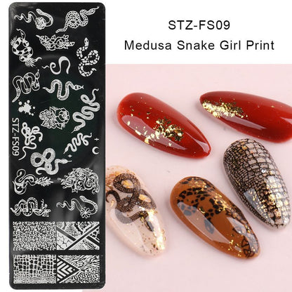 Stainless Steel Nail Art Stamping Plate SpreePicky