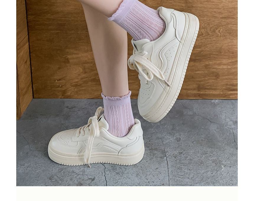 Plain Frill Short Socks Set SpreePicky