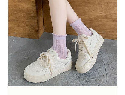 Plain Frill Short Socks Set SpreePicky