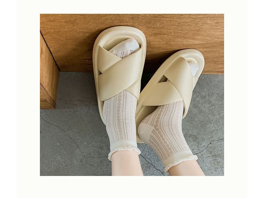 Plain Frill Short Socks Set SpreePicky