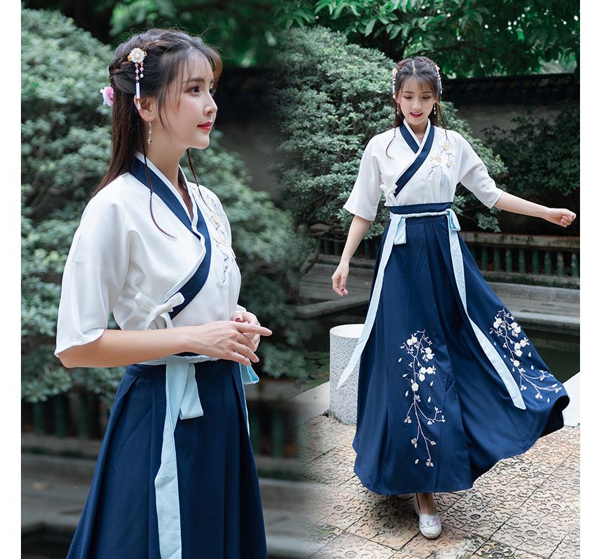 Traditional Chinese Couple Matching Costume Set: Short SpreePicky