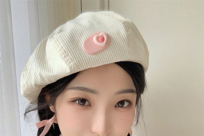 Heart Beret Hat SpreePicky