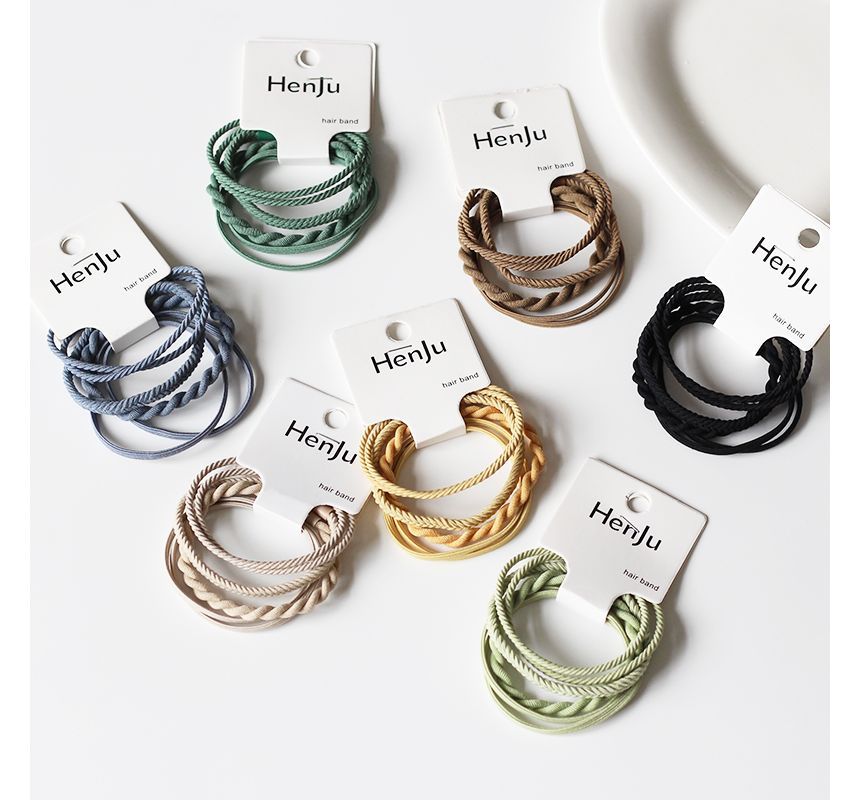 Set of 4: Hair Tie SpreePicky