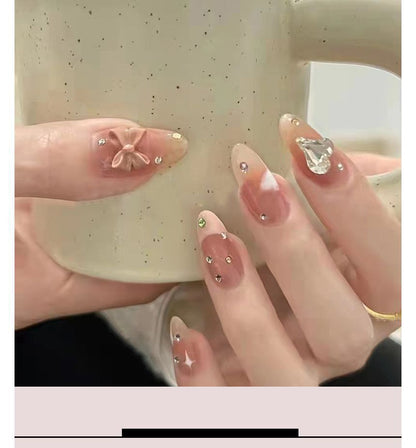 Bow Press-On Nails SpreePicky