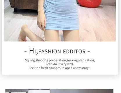 Strapless Plain Ruched Mini Bodycon Dress SpreePicky