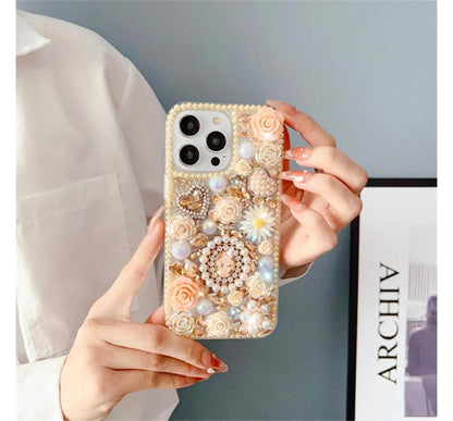 Floral Phone Case - iPhone 14 Pro Max / 14 Pro / 14 Max / 14 / 13 Pro Max / 13 Pro / 13 / 13 mini / 12 Pro Max / 12 Pro / 12 / 12 mini / 11 Pro Max / 11 Pro / 11 / SE / XS Max / XS / XR / X / 8 / 8 Plus / 7 / 7 Plus SpreePicky